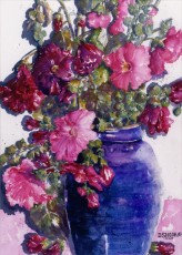 'Hollyhocks'
